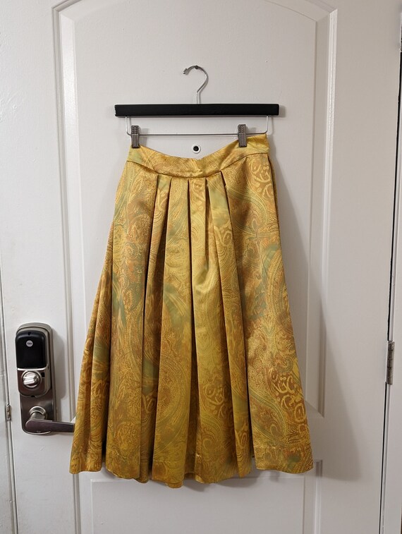 Marina Rimer 100% Silk Vintage Women's Skirt (R6) - image 1