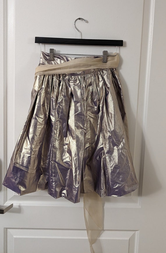 Cathy Hardwick vintage iridescent skirt (R6) - image 1