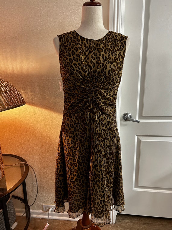 Taylor Women's Vintage Leopard Print Dress (R2) - image 1