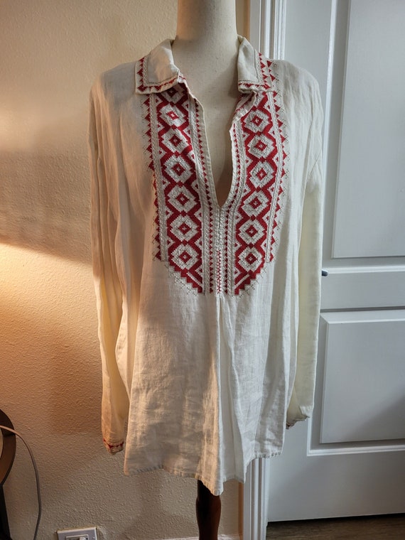 Vintage Hand Embroidered Tunic (R1)