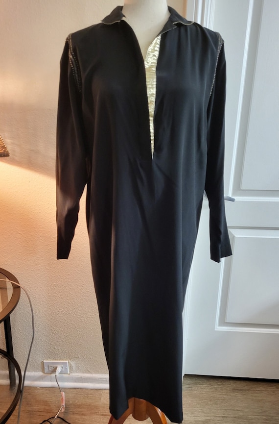 Le Crillon Long Silk Dress (R1)