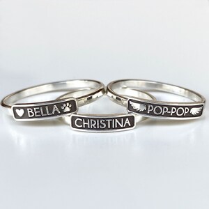 Memorial Jewelry, Mourning Ring, Bereavement Gift, Sympathy Gift ...