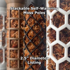 Stackable Moss Pole - 2.5&quot; Diameter