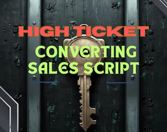 Pacchetto di script e modelli email per vendite di alto valore