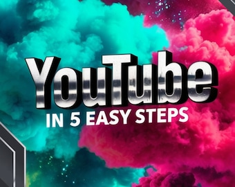 YouTube in 5 semplici passaggi Formato PDF Download istantaneo Libro digitale