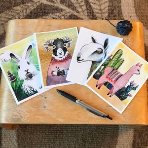 Fiber Animals art card collection image 1