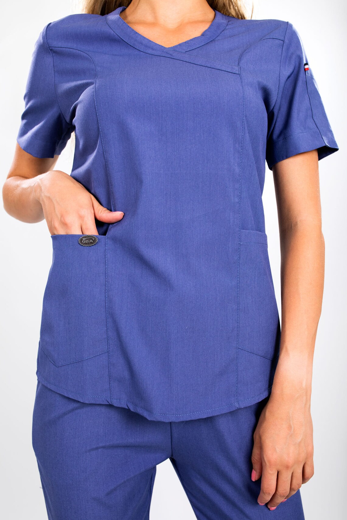 Woman Nurse Scrubs Set Slim Fit,nurse Dress,nurse Gift,doctor Uniform ...