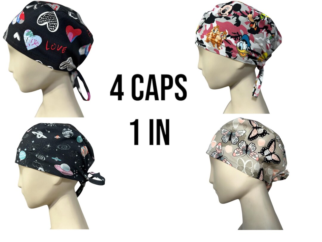 Scrubs Cap,nurse Cap,medical Cap,pattern Cap,cotton Cap,unusex Scrubs ...