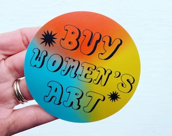 Buy Women’s Art 3” Vinyl Sticker