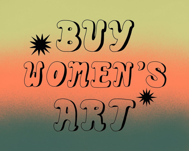 Buy Women's Art 10x8 print multiple color choices image 4