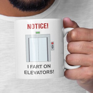 Fart Joke Mug, Funny Coffee Mug, Fathers Day Gift, Snarky Mug, Funny Gift, Gag Gift, Birthday Gift, Christmas Gift Adult Humor Free Shipping
