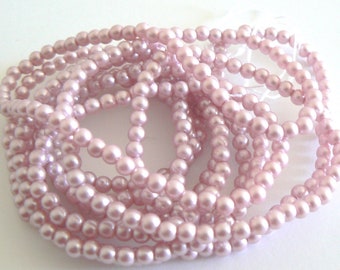 1 62inch Strands 4mm Plastic Pearl Round Beads From Japan High Quality Bead Jewelry Making