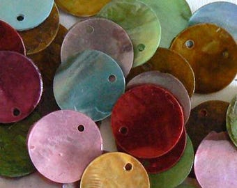 Multi Choice A Lot 100pc Natural Shell Beads Multi color Jewelry Making Design Beading
