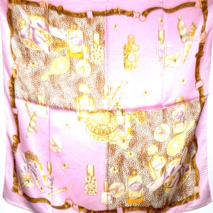 Multi-design 100% Mulberry Silk 35&quot; Square Scarf Wrap Shawl Belt Accessories for Woman Holiday Occasions Gift Jewelry Perfume