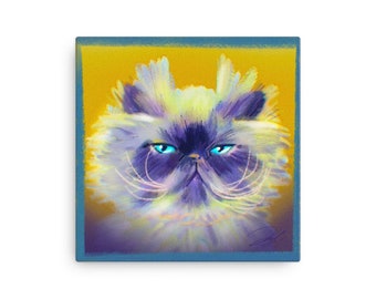 Grumpy Whiskers Painting