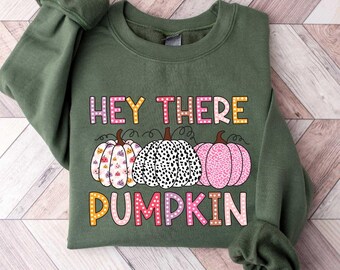 Hey There Pumpkin, Halloween Shirt, Halloween Pumpkin shirt, Fall shirt, Fall Shirt for Woman, Pumpkin Shirt, Autumn Shirt, Fall Pumpkin Tee