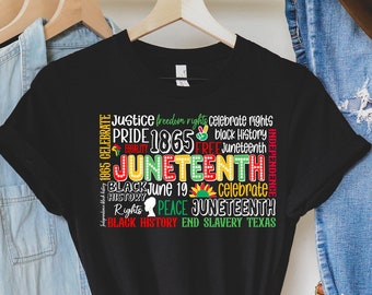 Juneteenth Shirt, Juneteenth Black Women Shirt ,Black Culture, Black History,Black Lives Matter Tee,Melanin Shirt,Black Girl, Free-ish Shirt