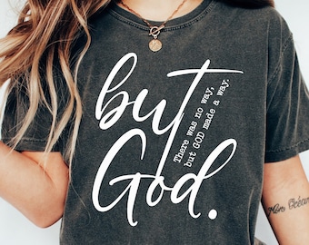 But God Shirt, Created with a Purpose T Shirt, Christian Jesus Shirt, Religious Shirt, Faith Based Shirt, Bible Verse Tee, God is Good Shirt