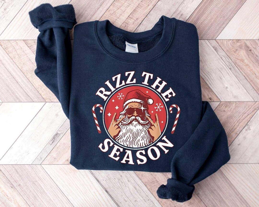 Trump Rizz the Season Sweatshirt, Funny Trump Shirt, Trump Christmas ...