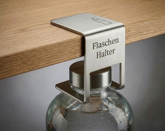 Flaschenhalter aus Edelstahl – Halter für Trinkflaschen