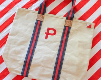 Personalized Canvas Tote Bag | Embroidered Tote Bag | Monogrammed Tote Bag | Personalized Gifts | Everyday Tote Bag | Work School Tote