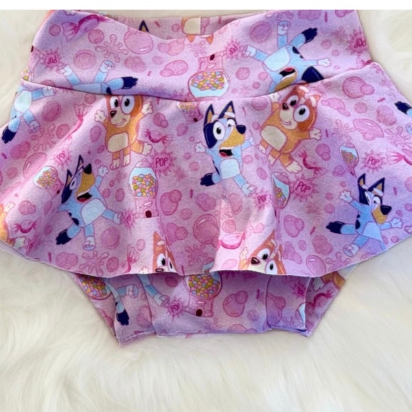 Bloomers with Attached  Skirt  for Babies  and Toddlers