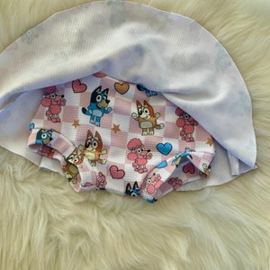 Blue Dog Character Skirt Bloomers image 3