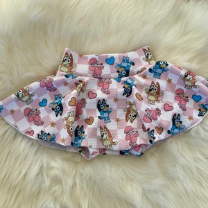 Blue Dog Character Skirt Bloomers image 1