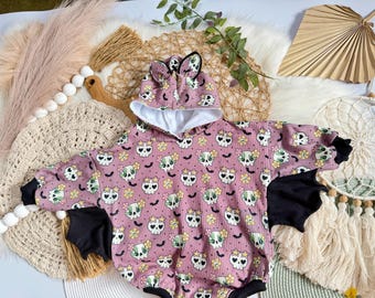 Halloween Hooded Romper for Baby Girls