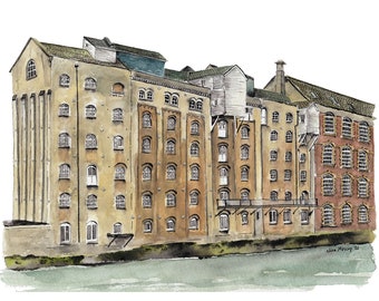 Canal Warehouses, Bath | industrial | River Avon | architecture | Bath city