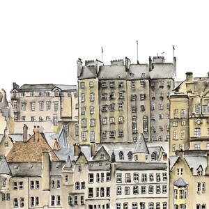 Edinburgh Kunstdruck | Edinburgh Schottland | Stadt Architektur | digitaler Download | digitale Grafik | Zuhause ausdrucken