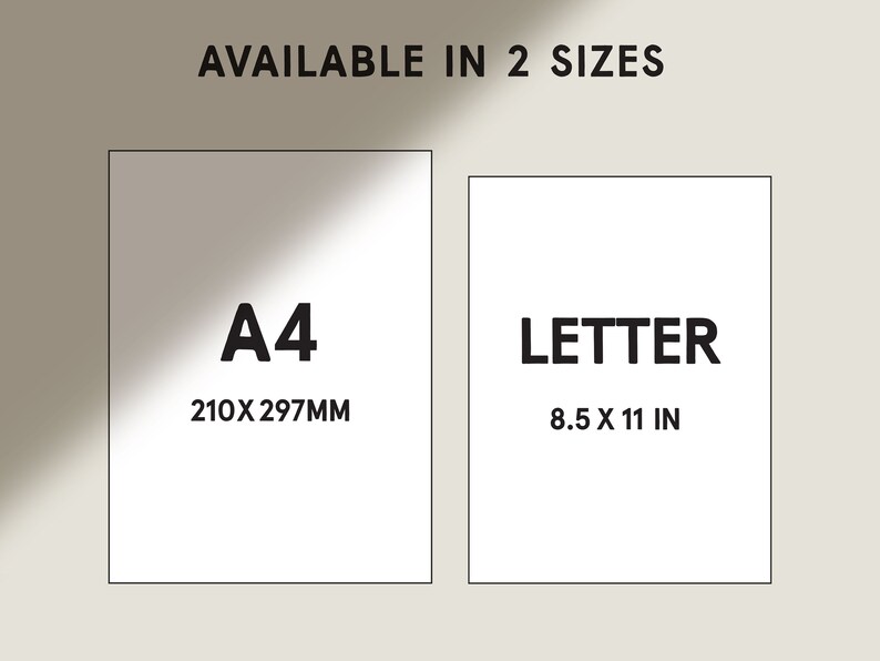 Paycheck Planner Printable in A4 and Letter Sizes - Versatile Biweekly Budget and Finance Management Sheets, Multiple Formats