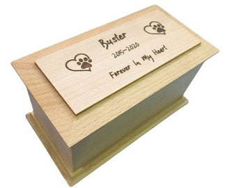 Pet Cremation Urn, Memorial Casket ***LARGE Size For DOG, For ASHES***