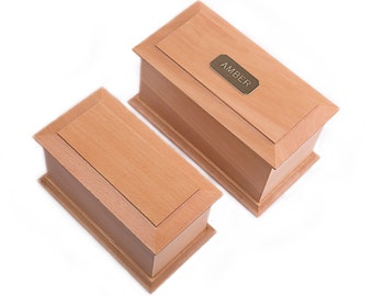 Pet Cremation Urn, Memorial Casket ***LARGE Size For DOG, For ASHES***