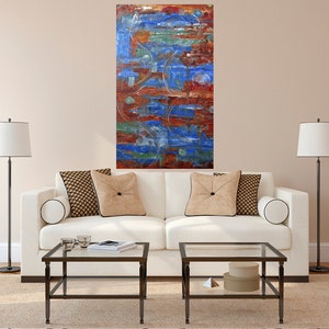 Unique Copper Art by Atlanta Metal Artist, Huge 36 x 24, Contemporary, Modern,Trending Now,Original Abstract, Etsy Paintings image 7