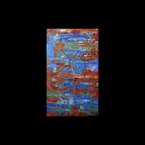 Unique Copper Art by Atlanta Metal Artist, Huge 36 x 24, Contemporary, Modern,Trending Now,Original Abstract, Etsy Paintings image 1