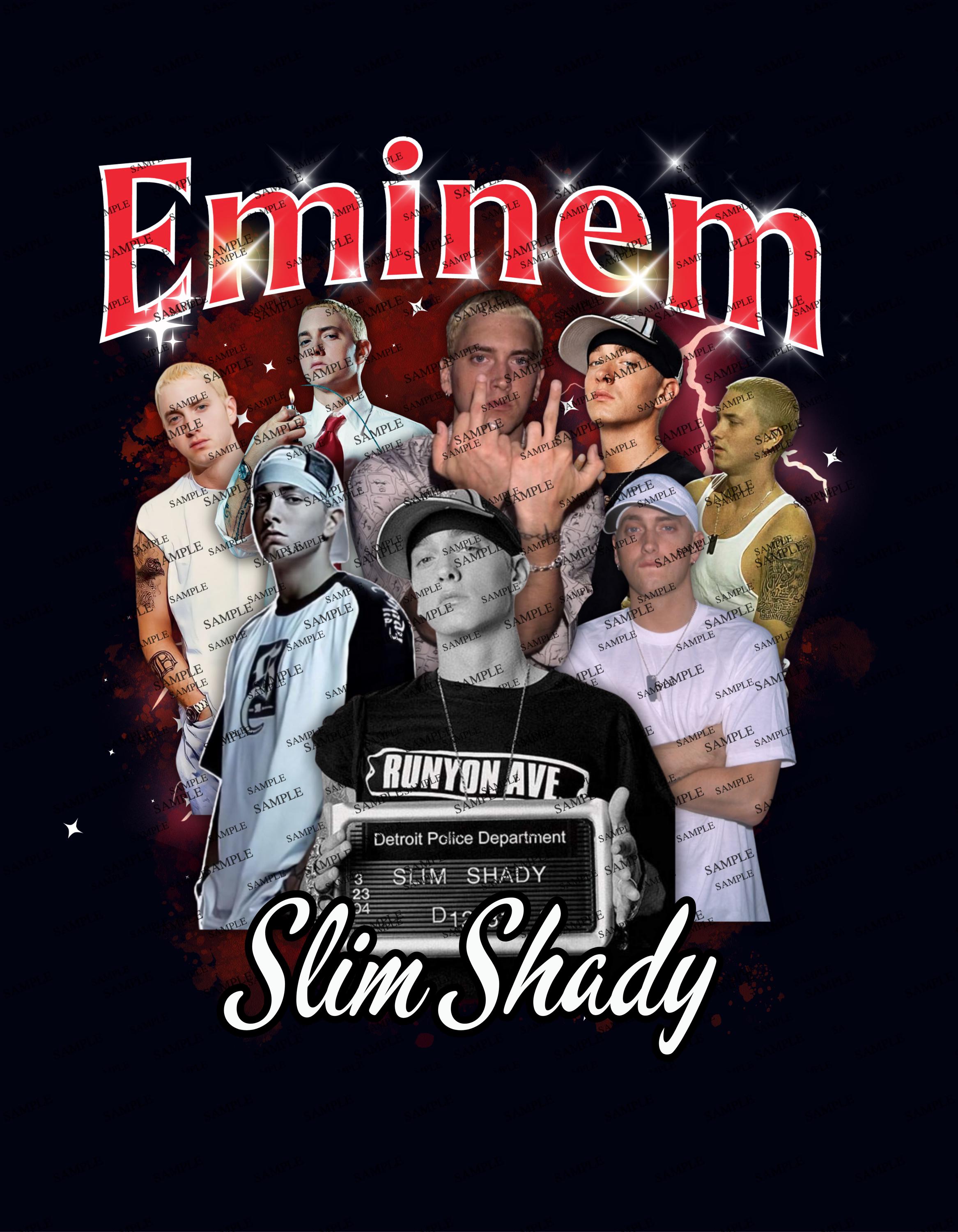 Eminem Stencil - Etsy Norway