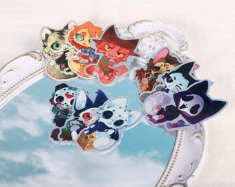 SLASHER CAT STICKERS | Horror