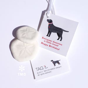 Black Labrador Gift Tags image 2