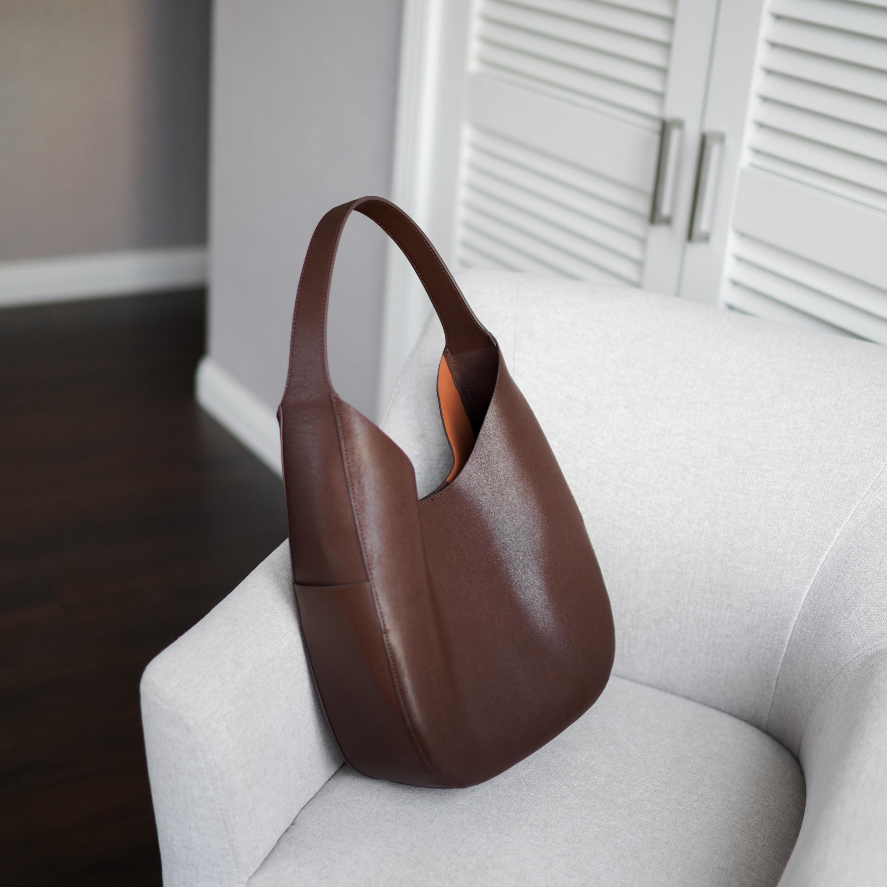 Leather Work Tote, Leather purse, Shopping Bag,  Bucket bag, Hobo bag, Shoulder bag, Brown Tote bag, Large Tote Bag brown, Campus Bag, Gift