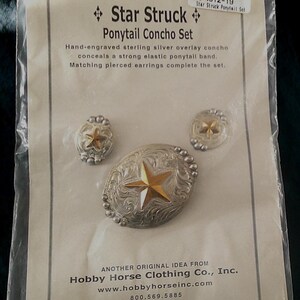 Horse Hair Silver Conchos - Etsy display picture 2