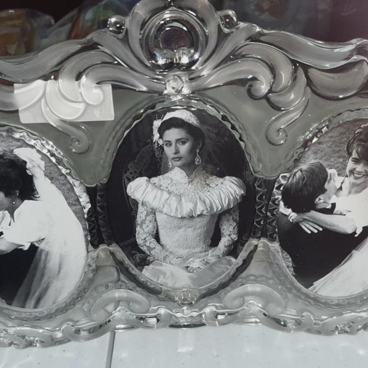 Vintage Mikasa Princess Ornate Cut Photo Picture Frame Triple Oval Glass 3.5x4.5 - Etsy
