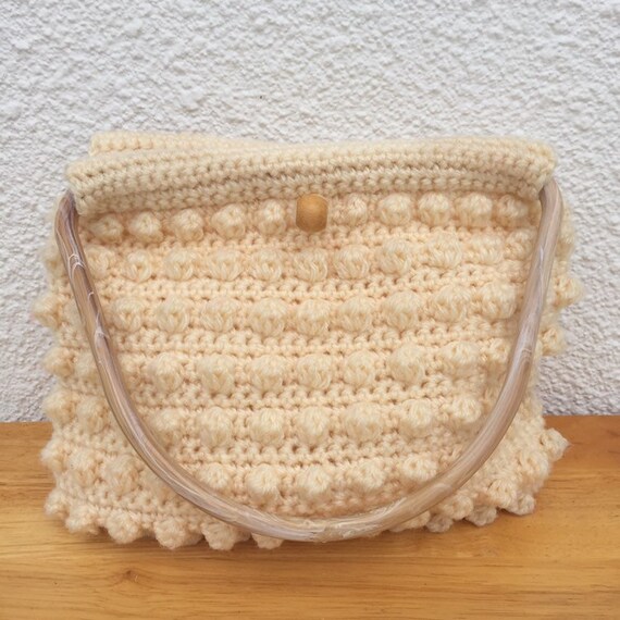 Vintage Crochet Knit Purse FREE SHIPPING - image 4