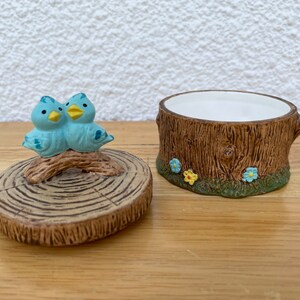 Vintage Trinket Box with 2 Birds FREE SHIPPING image 6