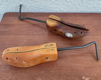 2 Vintage Wood Shoe Stretchers FREE SHIPPING
