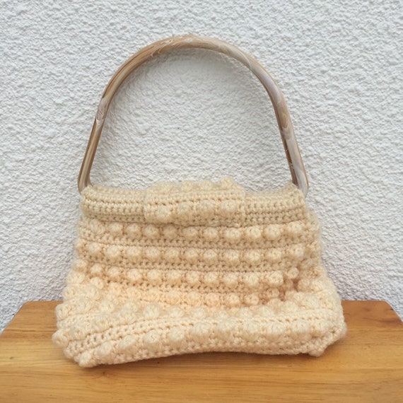 Vintage Crochet Knit Purse FREE SHIPPING - image 5