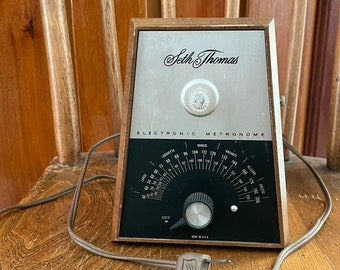 Vintage Seth Thomas Electronic Metronome FREE SHIPPING