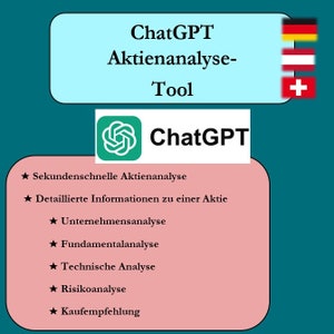 ChatGPT stock analysis tool - Create analyses for your securities in seconds using artificial intelligence