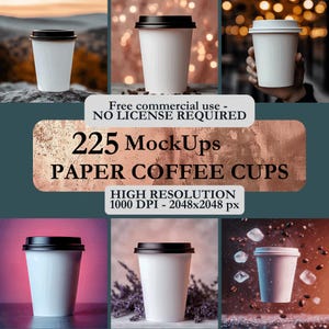 Maquette de tasse à café en papier, modèle de produit et de liste de thé au chocolat chaud, objet intelligent pour le créateur, glisser-déposer, téléchargement instantané, utilisation gratuite