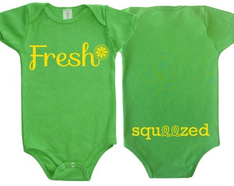 Spring baby shower, Fresh Green Baby T Shirt, Funny Onesies, Baby Shower Gift, Baby Clothes, Hipster Baby, Gender Neutral Baby, Baby Girl